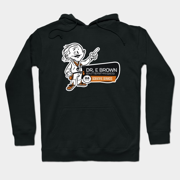 Dr. E Brown Enterprises Scientific Services Hoodie by sombreroinc